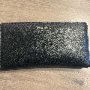 Kate Spade wallet. Black